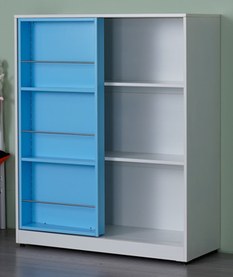 容易な現代シンプルな設計3の棚の本棚は居間の家具を組み立てる