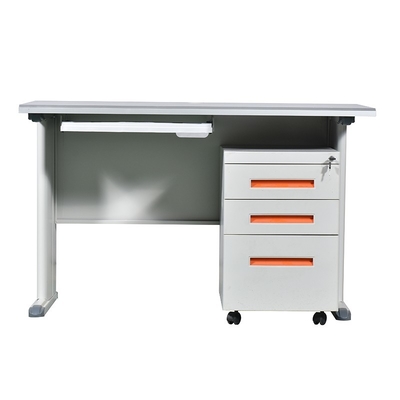 MDFのデスクトップの金属のオフィスのテーブルの机のオフィス用家具