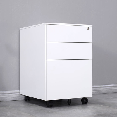 3つの引出しの移動可能な台のファイル キャビネット/オフィス用家具の移動式台